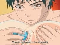 Anime babe got banged from behind